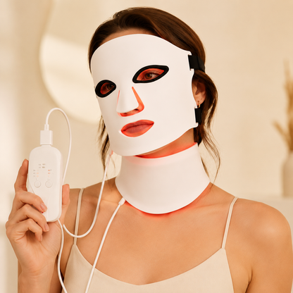 SafiGlow Flex 7-Color LED Face & Neck Mask
