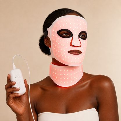 SafiGlow Flex 7-Color LED Face & Neck Mask