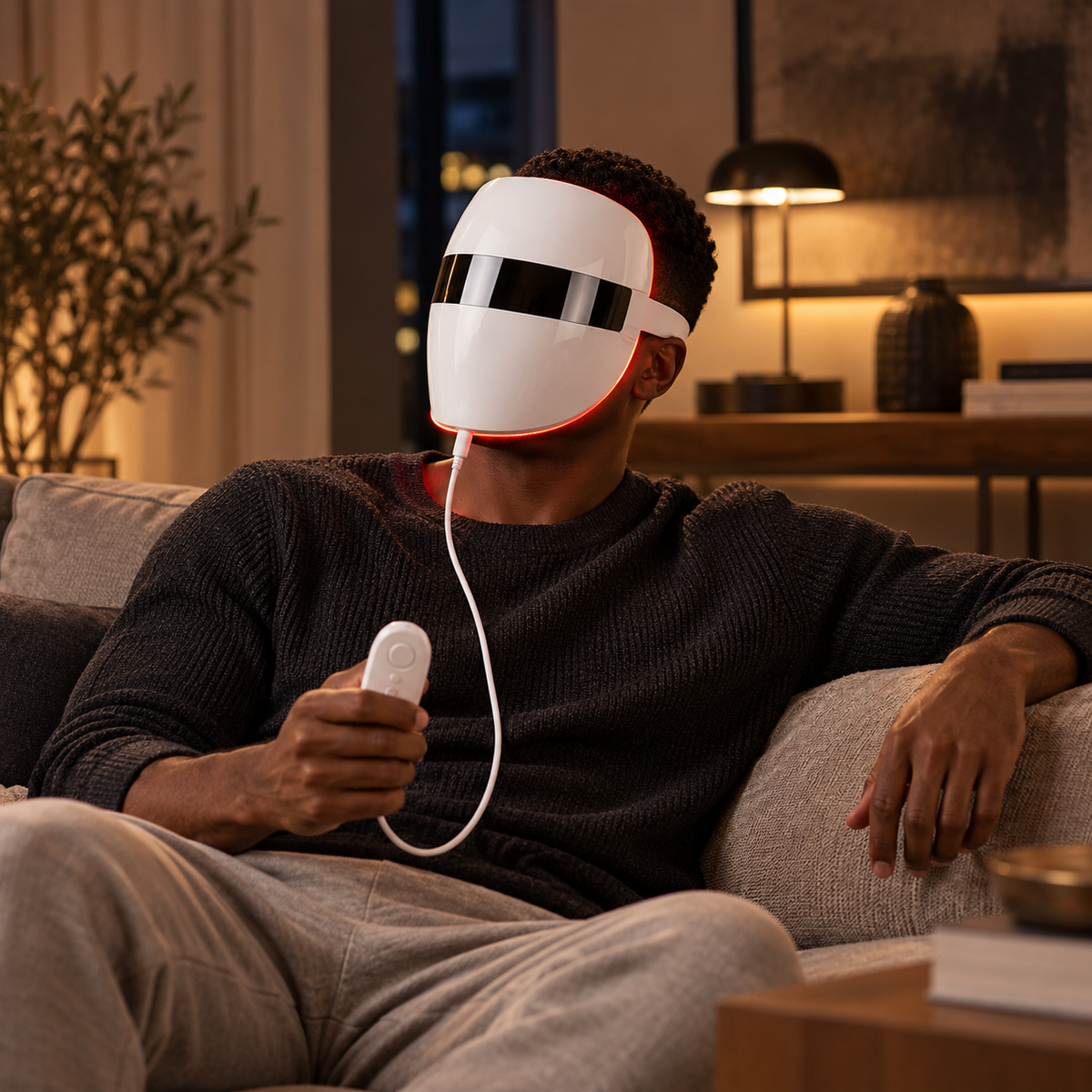 SafiGlow Curated A-Series LED Light Therapy Device — product view 4