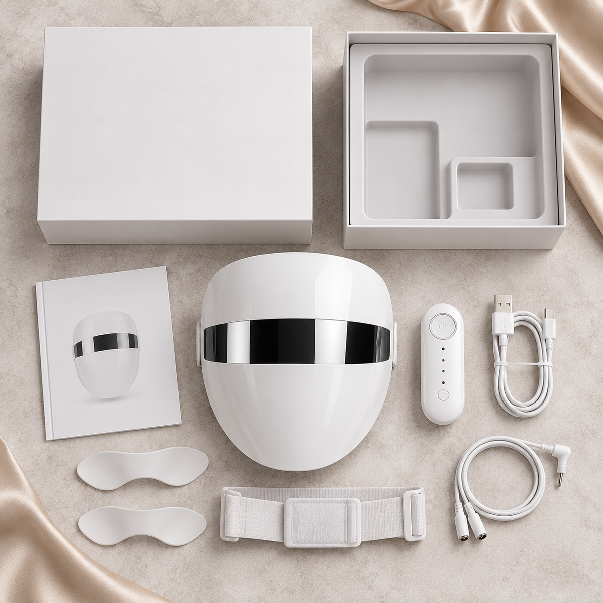 SafiGlow Curated A-Series LED Light Therapy Device — product view 6