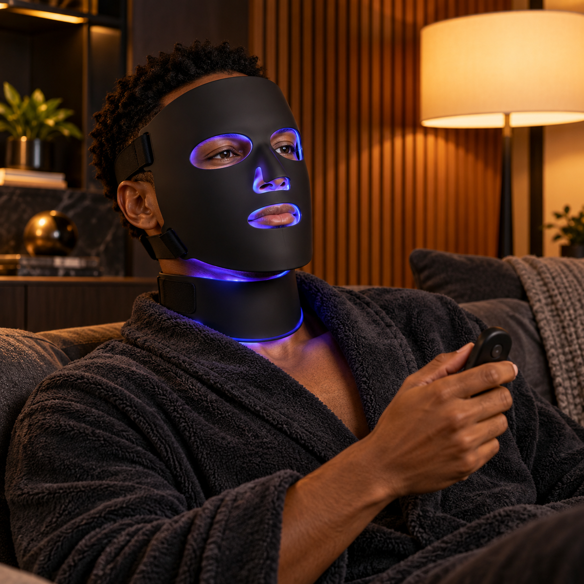 
SafiGlow FlexAura 8-Color LED Face & Neck Mask | 400 LEDs — product view 4