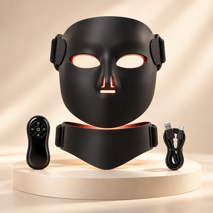 SafiGlow SpectrumFlex Red + Near-Infrared Face & Neck Mask
