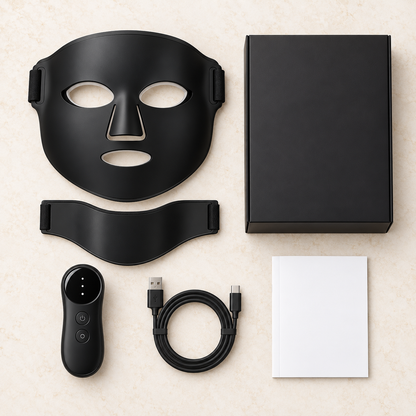 SafiGlow SpectrumFlex Red + Near-Infrared Face & Neck Mask