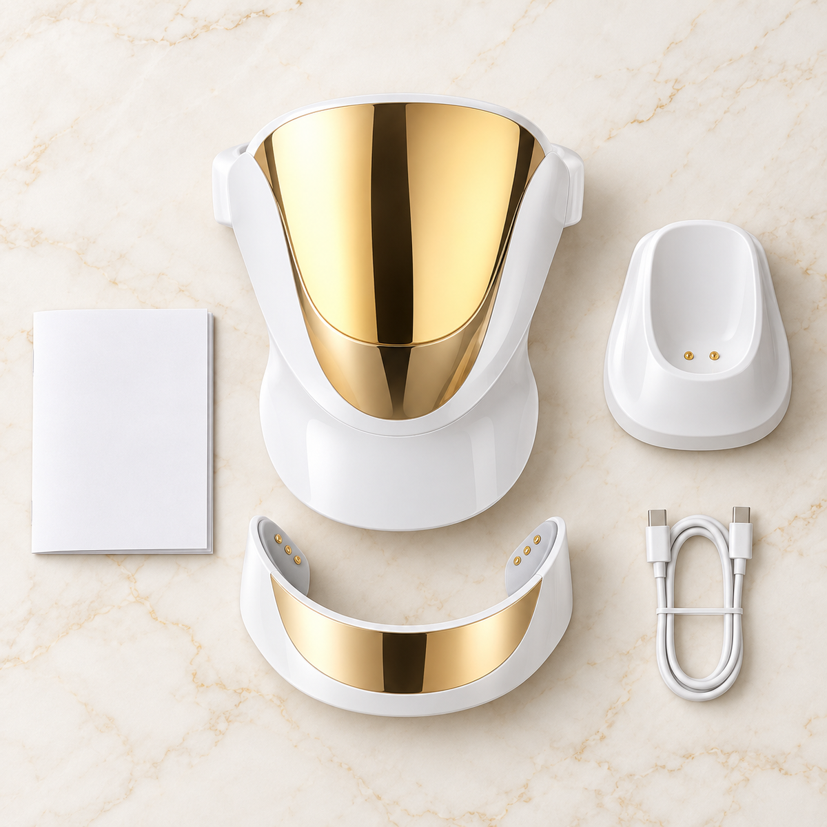 SafiGlow AeroLux 807 LED Face & Neck Mask | 850nm NIR — product view 5