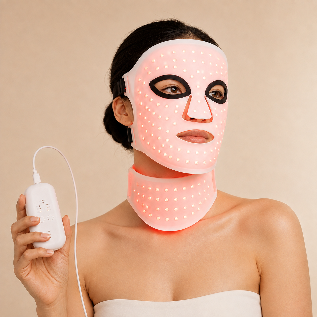 SafiGlow Flex 7-Color LED Face & Neck Mask