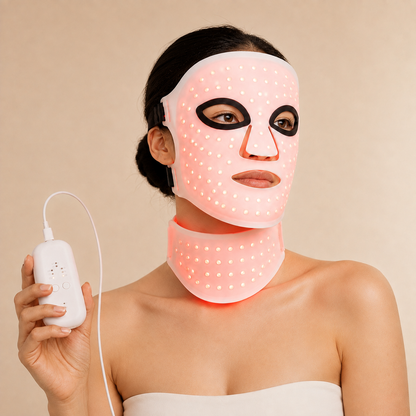 SafiGlow Flex 7-Color LED Face & Neck Mask