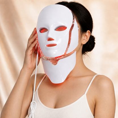 SafiGlow Elite 7-Mode LED Face & Neck System
