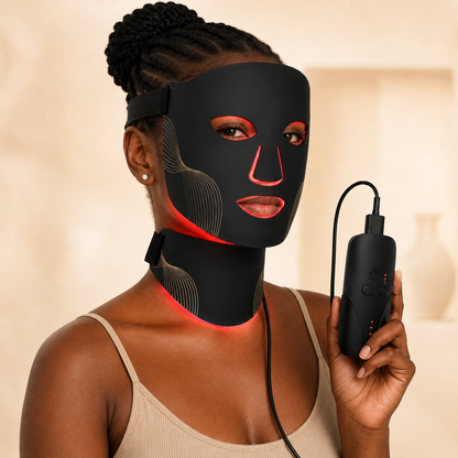 SafiGlow Flex 7-Color LED Face & Neck Mask