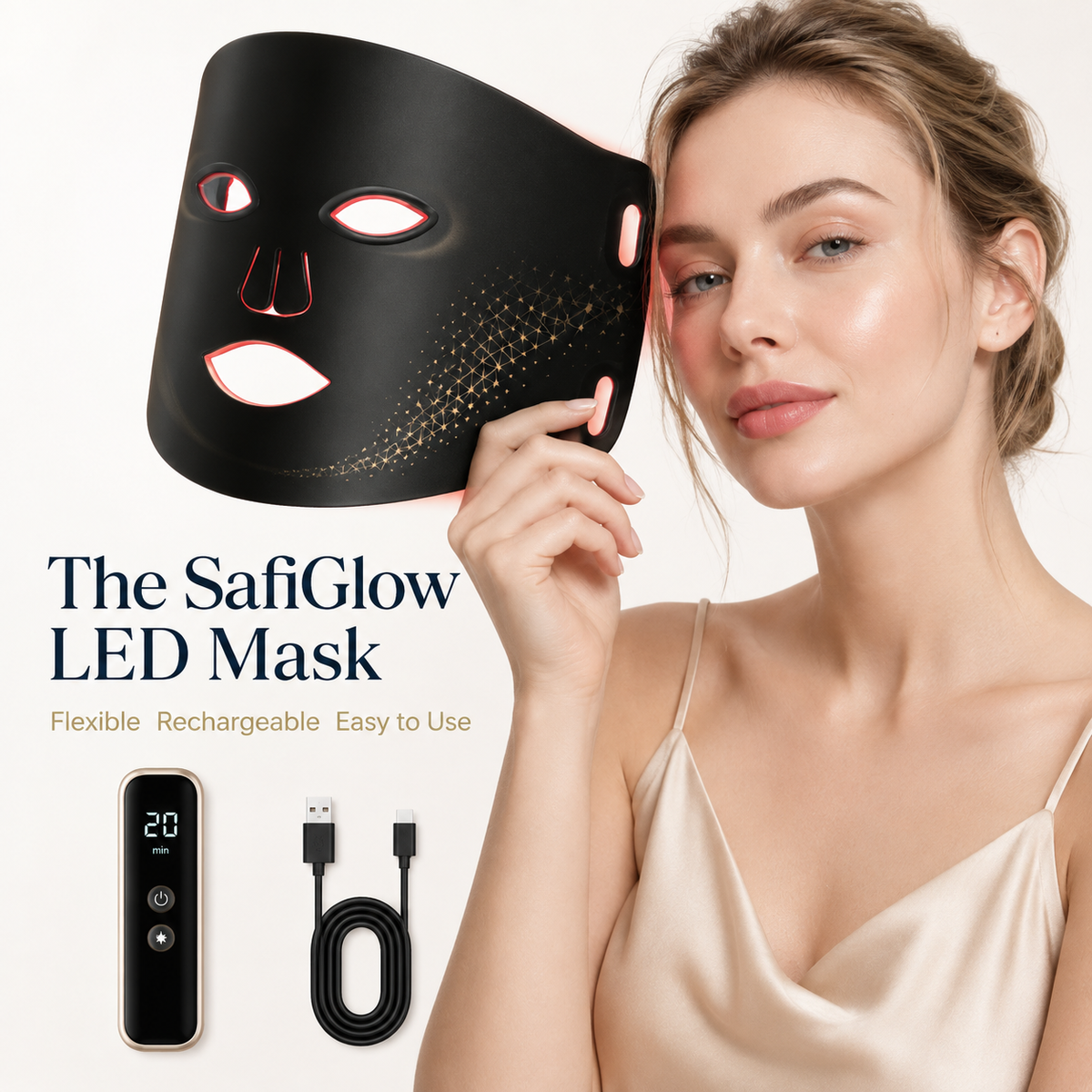 SafiGlow 7-Color LED Facial Mask — product view 6