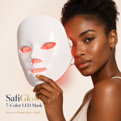 SafiGlow 7-Color LED Facial Mask — 5 Timers