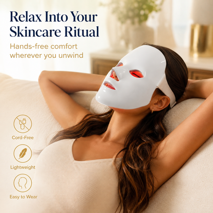 SafiGlow 7-Color LED Facial Mask — 5 Timers