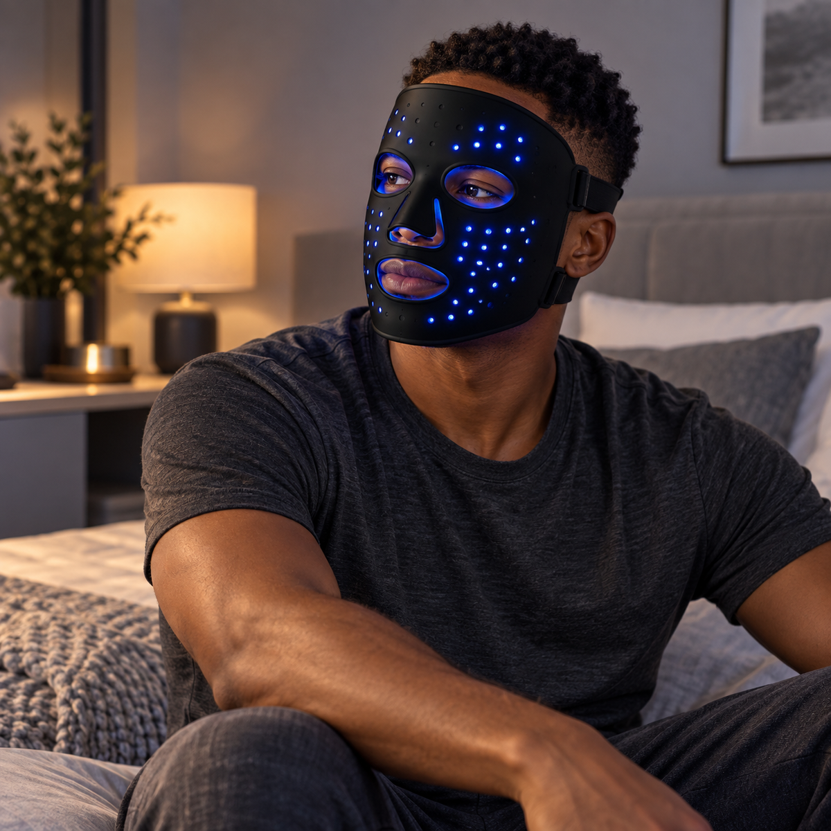 
SafiGlow Tri-Wavelength LED Face Mask | 234 Light Points — product view 2