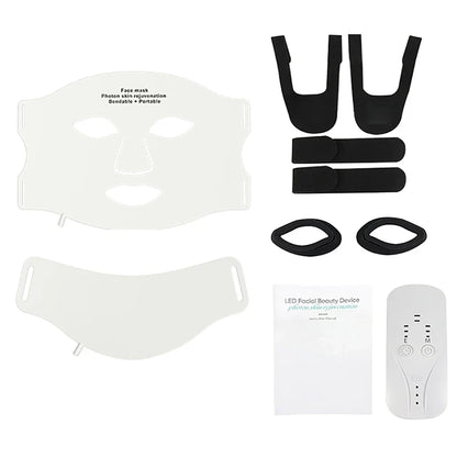SafiGlow Glow Duo Gift Set: 2 Flex LED Face & Neck Masks